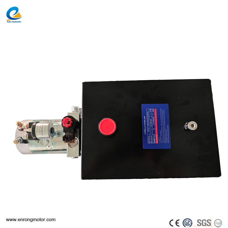 Système hydraulique personnalisé horizontal 12V 3KW 16L