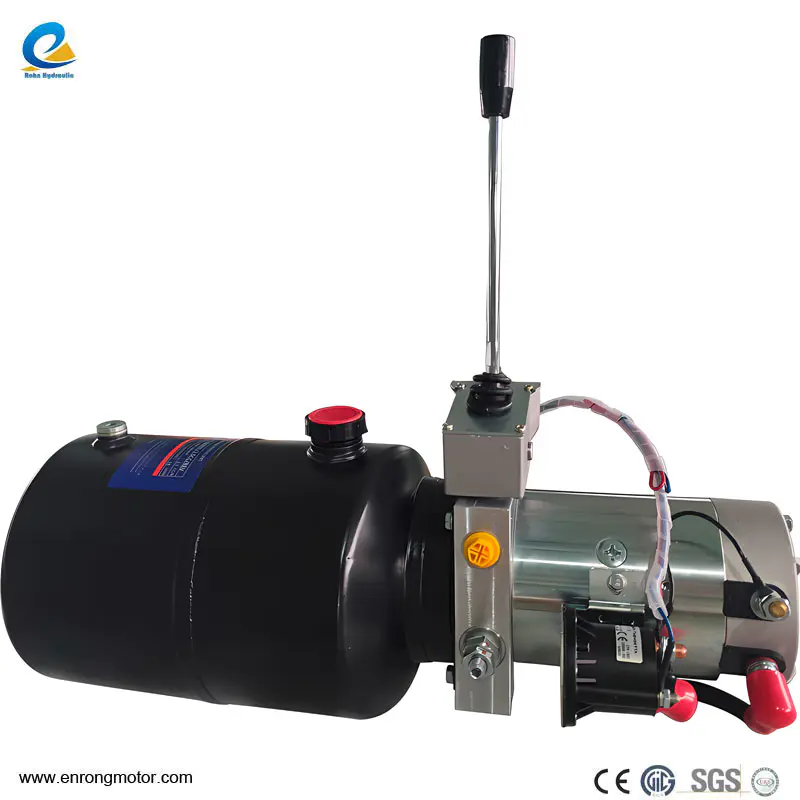 12V 1,6 kW Unité de puissance hydraulique 6L
