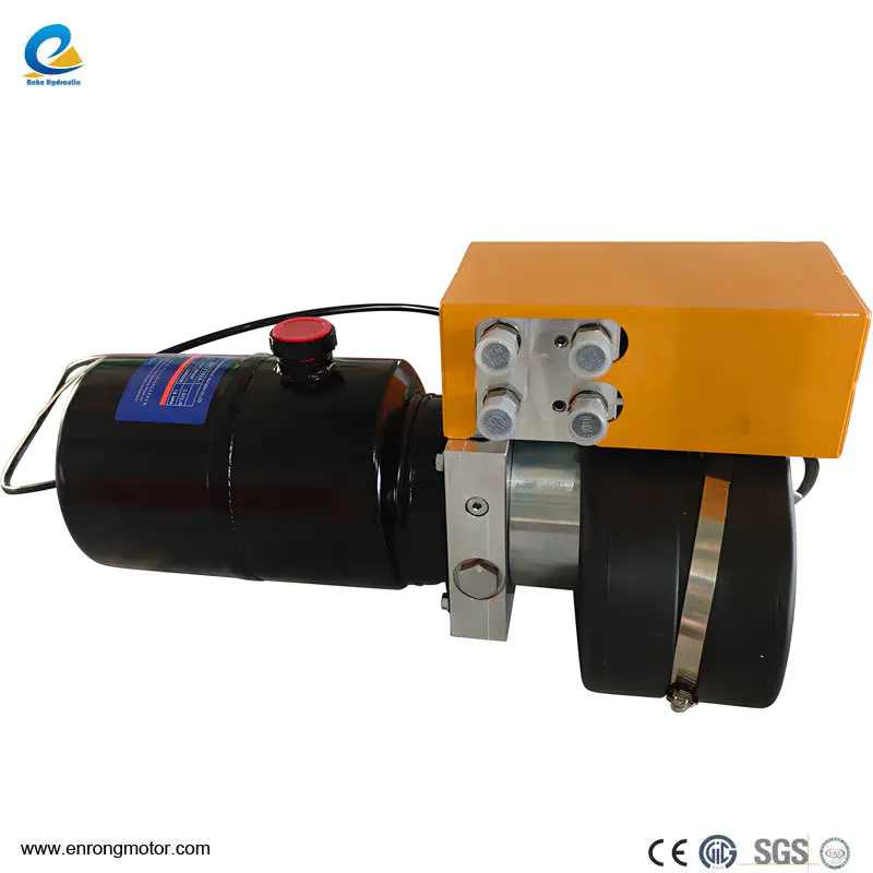 24 V 3KW 3,7L Exportation Unité de puissance hydraulique personnalisée