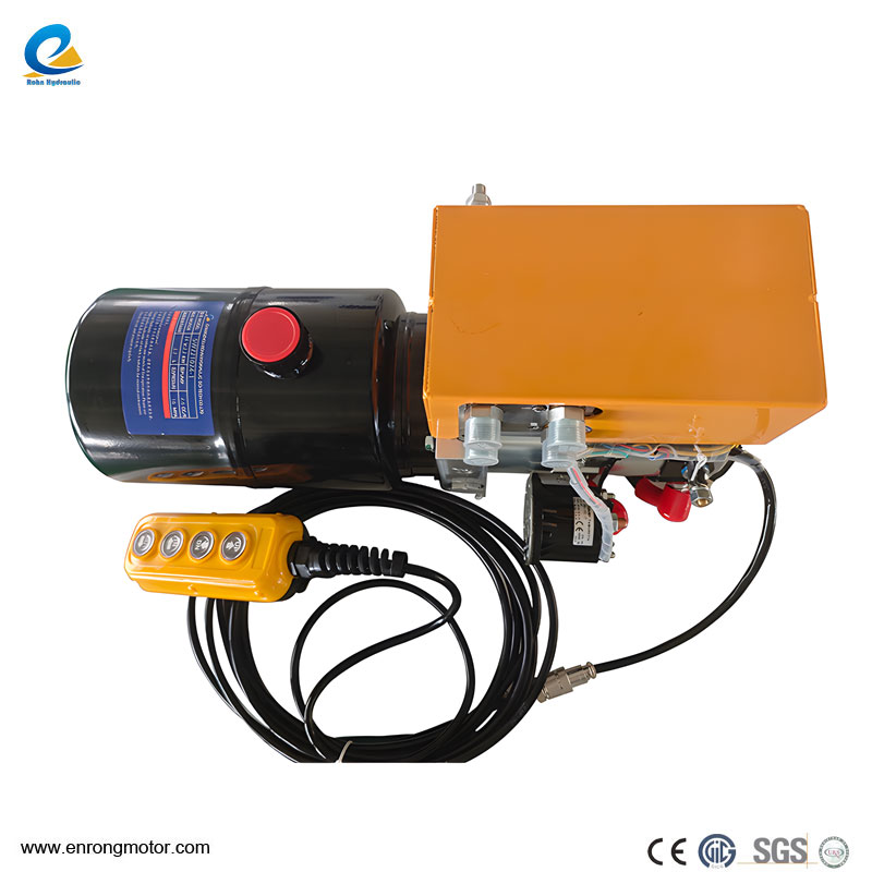 Unité de puissance hydraulique 24V 3KW 3.7L pour pelle à neige d'ingénierie