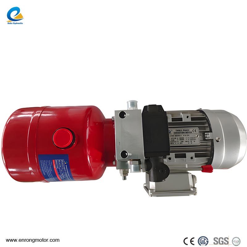 Unité hydraulique double effet 380V 0,75KW 4L